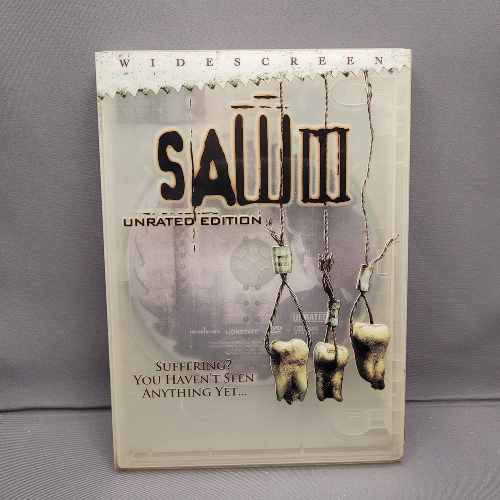 Saw III Unrated Edition (DVD, 2006)‎ Darren Lynn Bousman